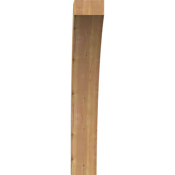 6x22W x 30x22D x 38x22H Thorton Rough Sawn Brace, Western Red Cedar
