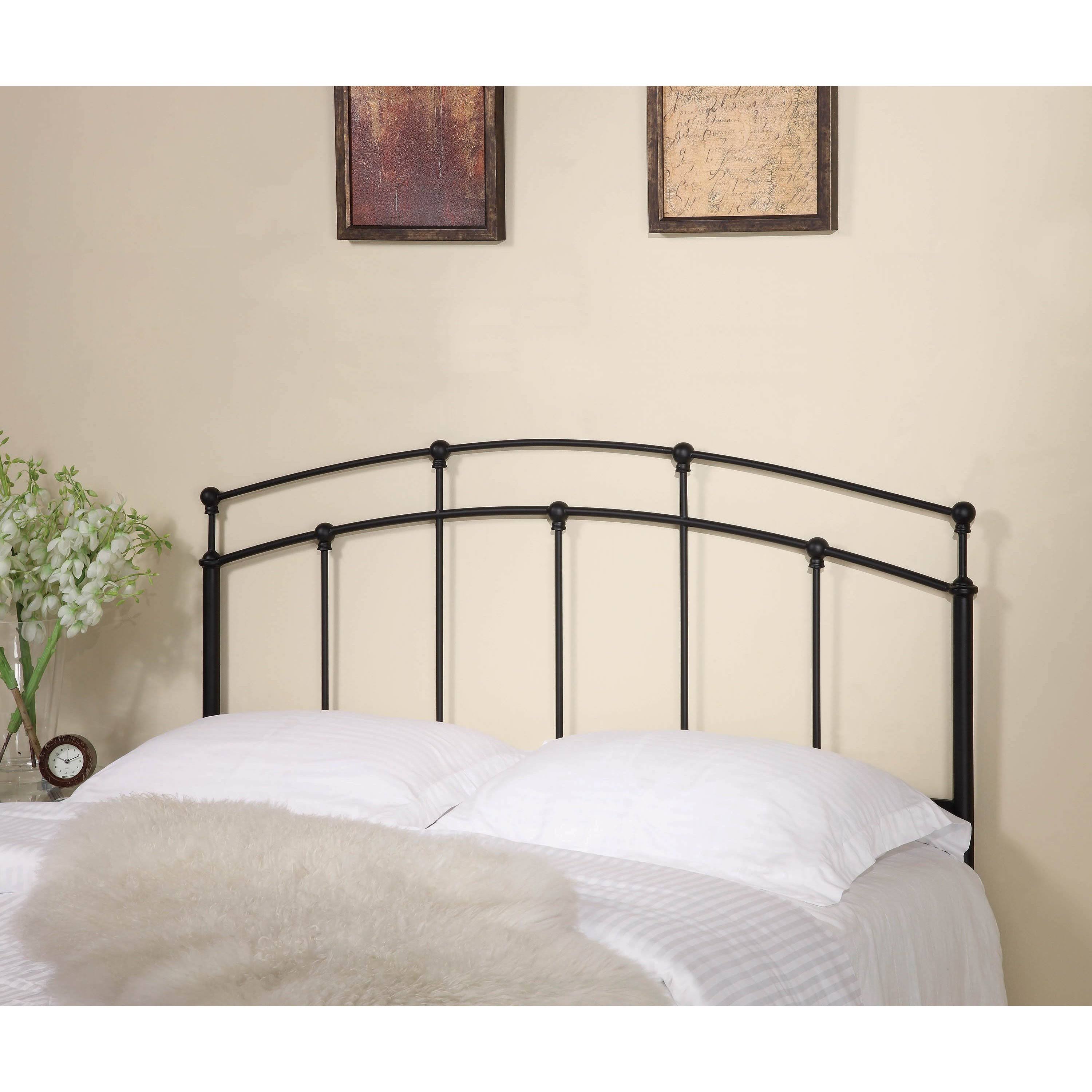 Coaster 300190QF Black Metal Queen Full Headboard