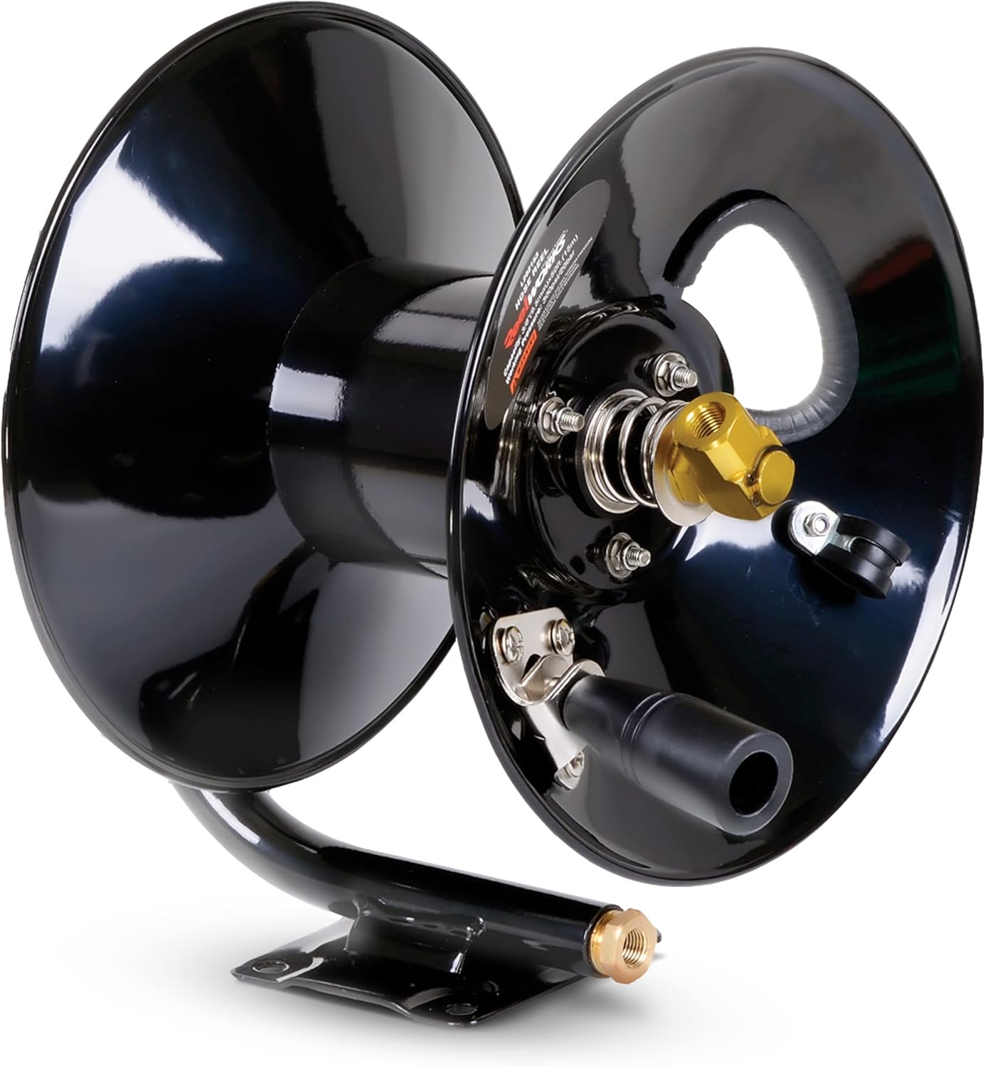 REELWORKS Air-Hose-Reel Retractable Hand Crank Reel 3/8