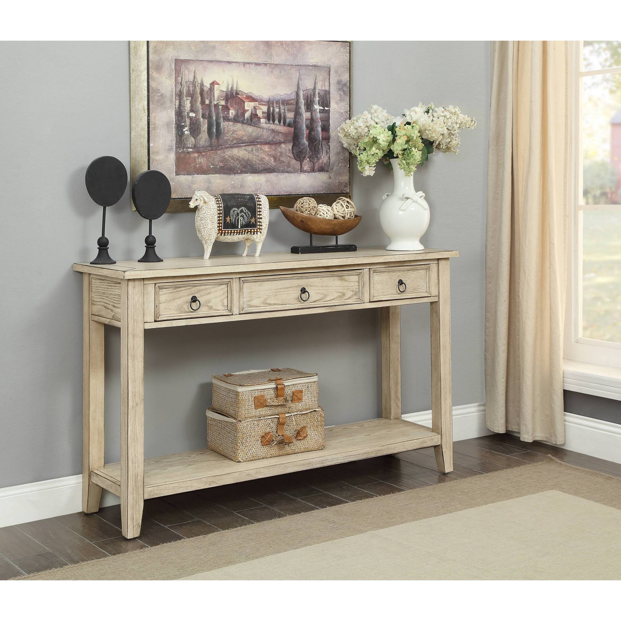 Summerset 3 Drawer Console Table - Treasure Trove Accents
