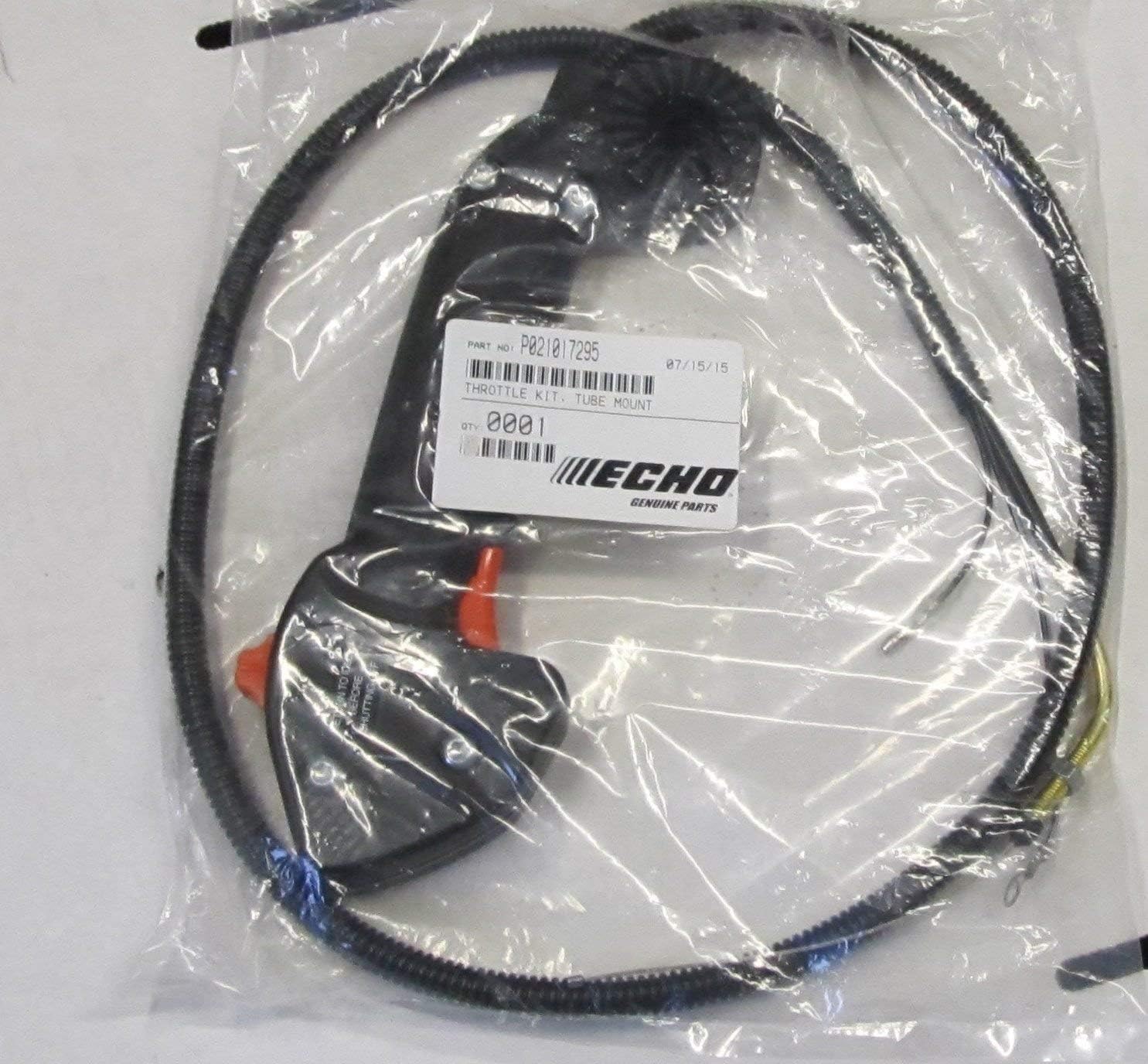 Echo P021017295 Genuine Tube Mount Throttle Assembly PB-770T PB-770 OEM Replaces Old Part Numbers P021017294, P021017293, P021017292,P021017291 Pack of 2