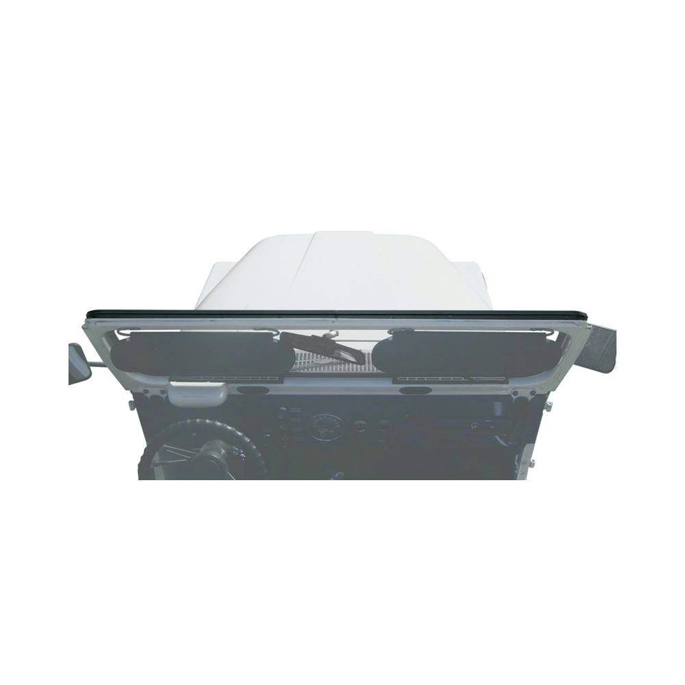 Bestop 55013-01 Windshield Header in Black