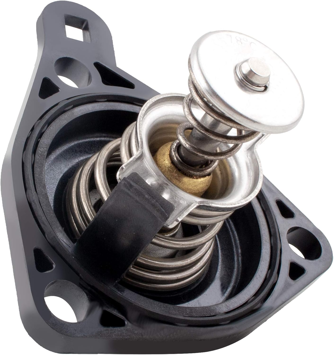 MYSMOT 19301-PNA-003 Thermostat Housing Kit Assembly For 2002-2006 Acura RSX / 2003-2005 Honda Civic Si / 2002-2006 Honda CR-V