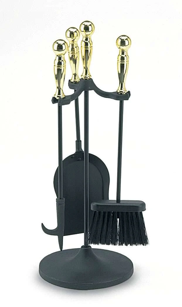 4-Piece Mini Ball Handle Fireplace Tool Set