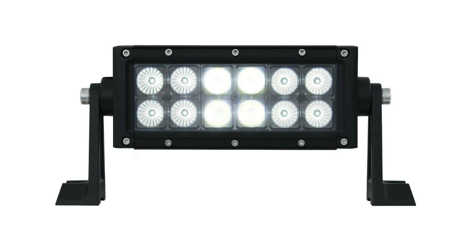 United Pacific 36781 High Power LED Double Row Light Bar - 7 1/2x22