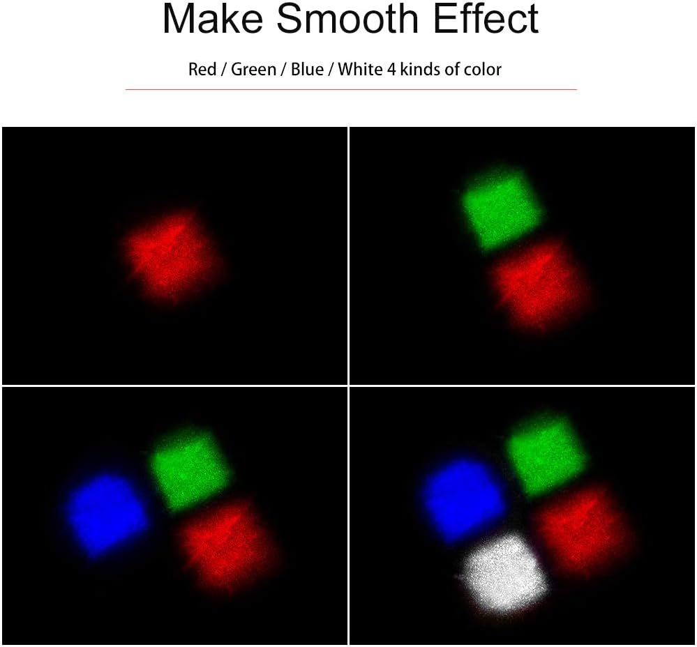 DJ Lights Moving Head U`King Mini LED Moving Head Light RGBW Stage Lighting Beam Spot Lights by DMX 512 Sound Activated Control for Wedding Disco Party Indoor (2 Pack)