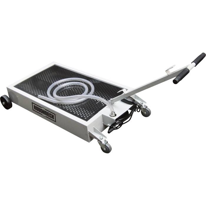 Roughneck 42735 Steel Oil Drain with Pump - 15 Gal Capacity, 110V Pump