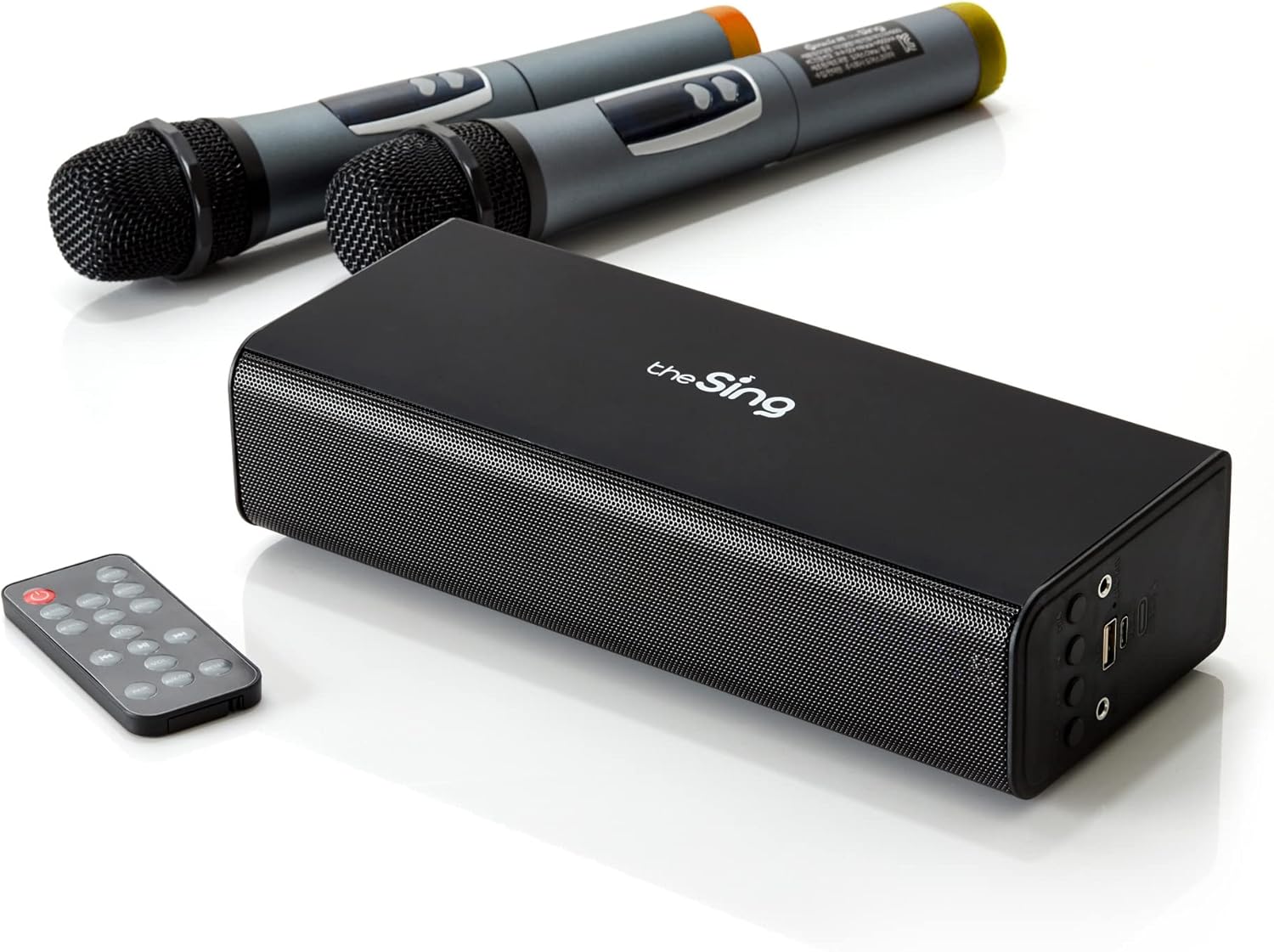 M200 - Bluetooth Microphone with Speaker - Karaoke Machine with Bluetooth Microphone - Karaoke Speaker for Adults - Wireless Portable PA System - Karoke System Set for Party