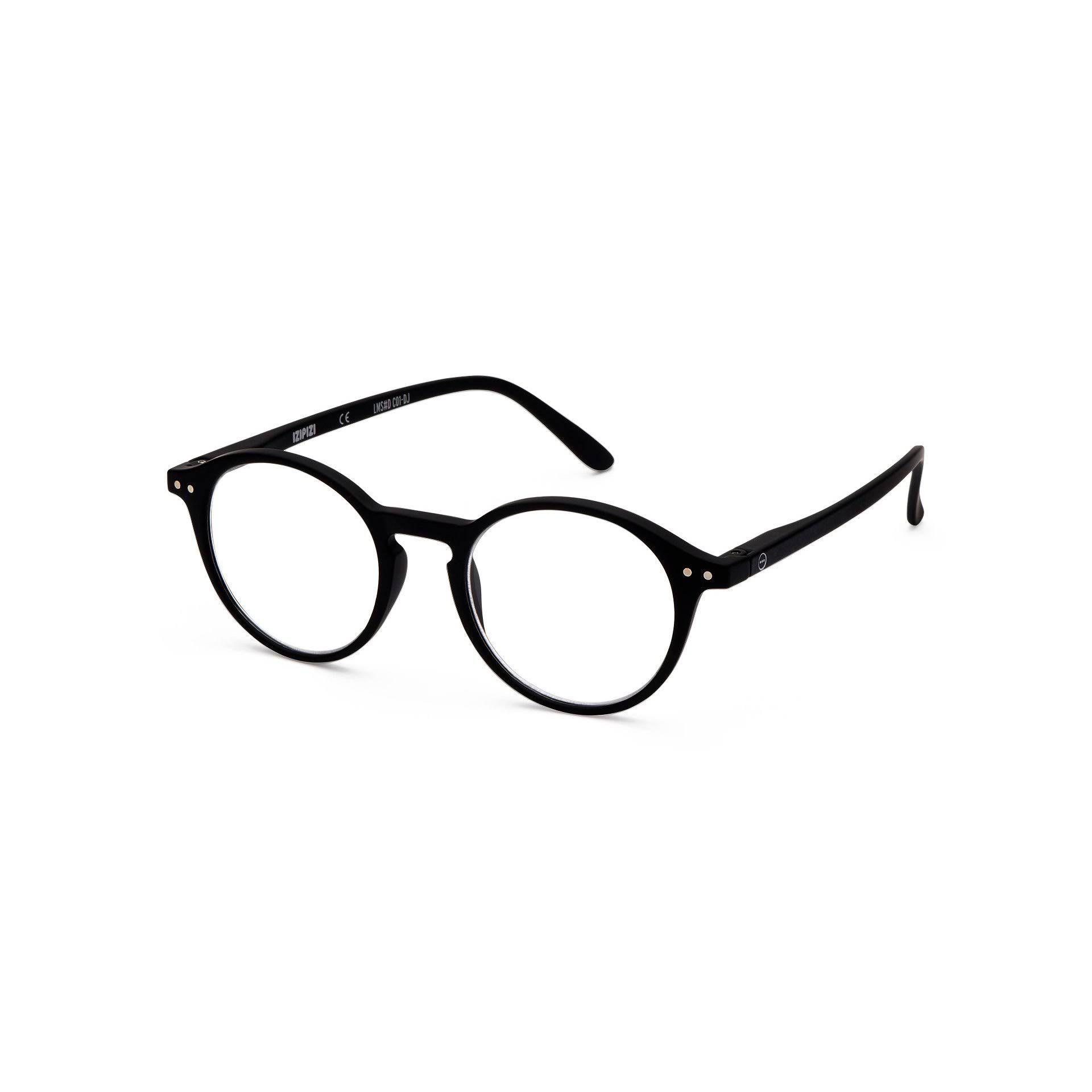 Black #d Screen Glasses by IZIPIZI +2.5
