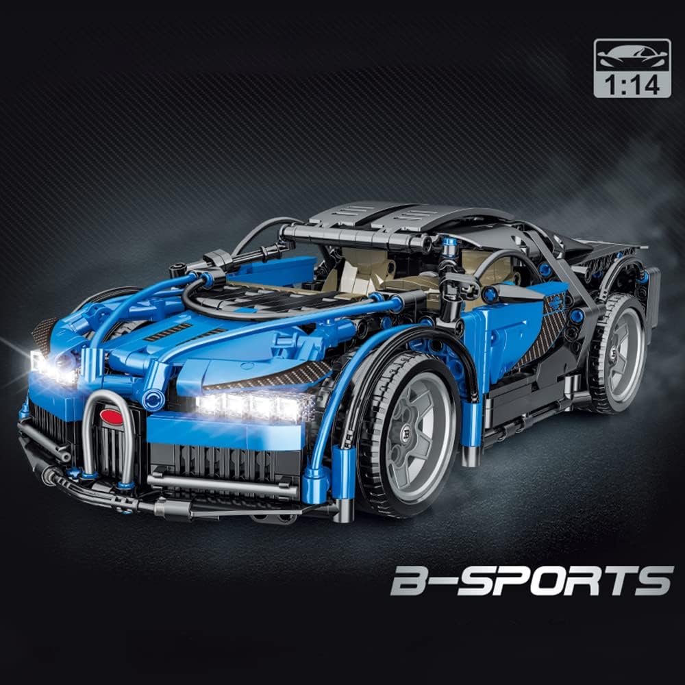 Mesiondy Sports Car Building Blocks Toys Boys or Adults Kits，1:14 MOC Building Set Raceing Car Model ,Cars for Boys Age 12-16 8-14，(1225 Pieces)&hellip;&hellip;