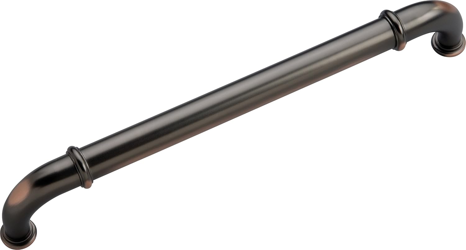 Hickory Hardware K61-15 12-Inch Cottage Appliance Pull, 12-Inch, Satin Nickel Pack of 2