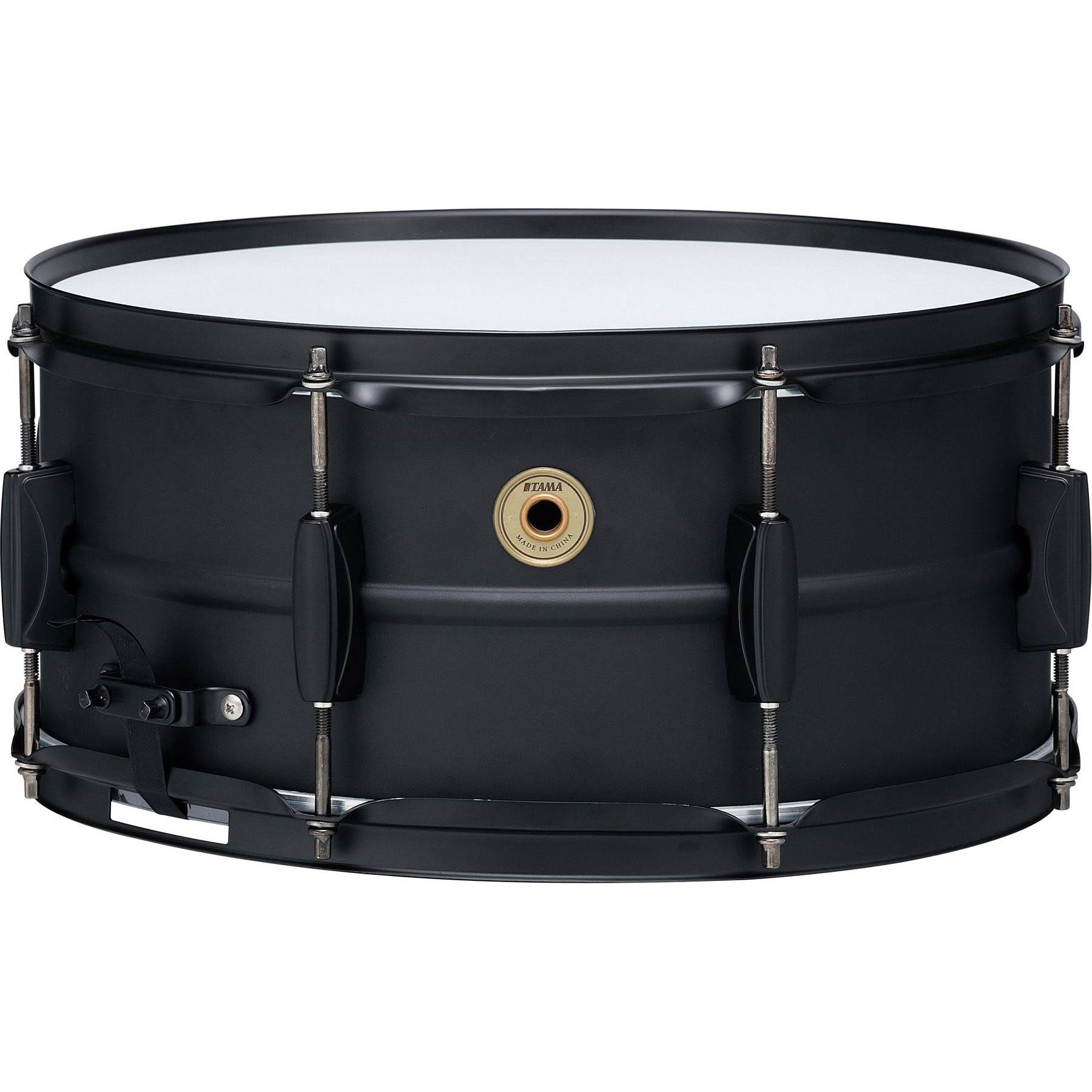 Tama Metalworks 6.5x22x14x22 Steel Snare Drum with Matte Black Shell Hardware