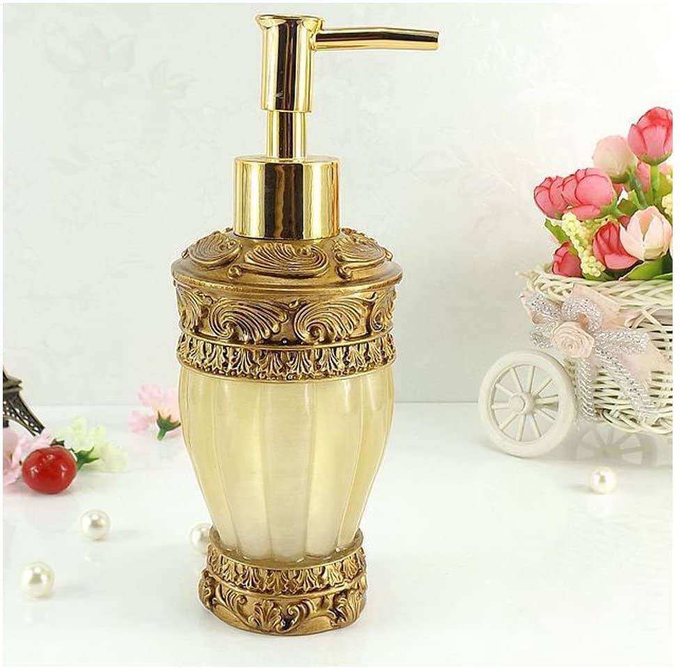 Luant Vintage Golden Bathroom Accessories, 5PIECE Bathroom Accessories Set
