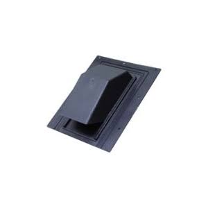 Lambro 3540 3 u0026 4 in. Black Plastic Roof Cap (Pack of 10)