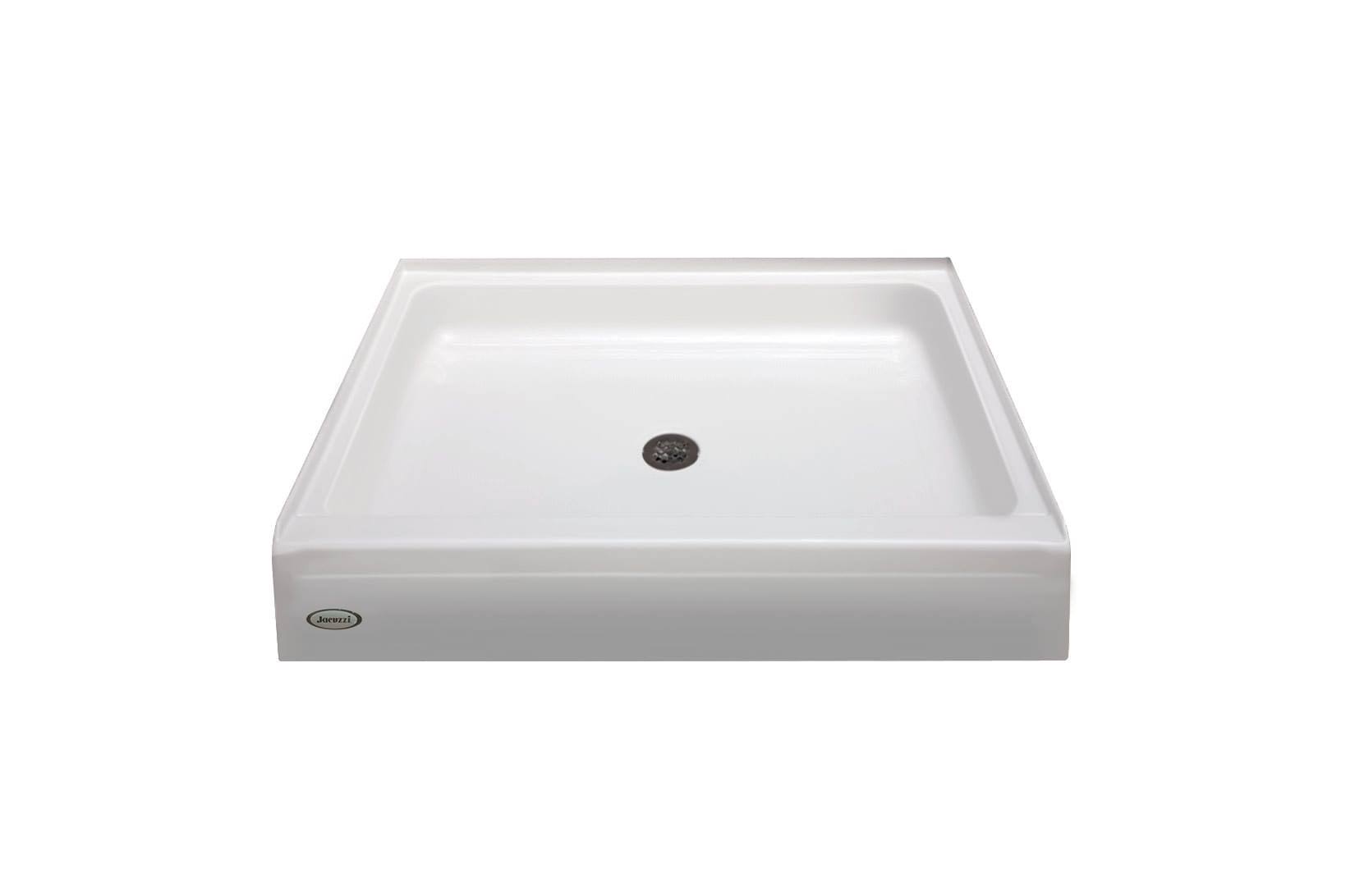 Jacuzzi CAY3636SCXXXXW 36x22 Cayman Square Shower Base, White