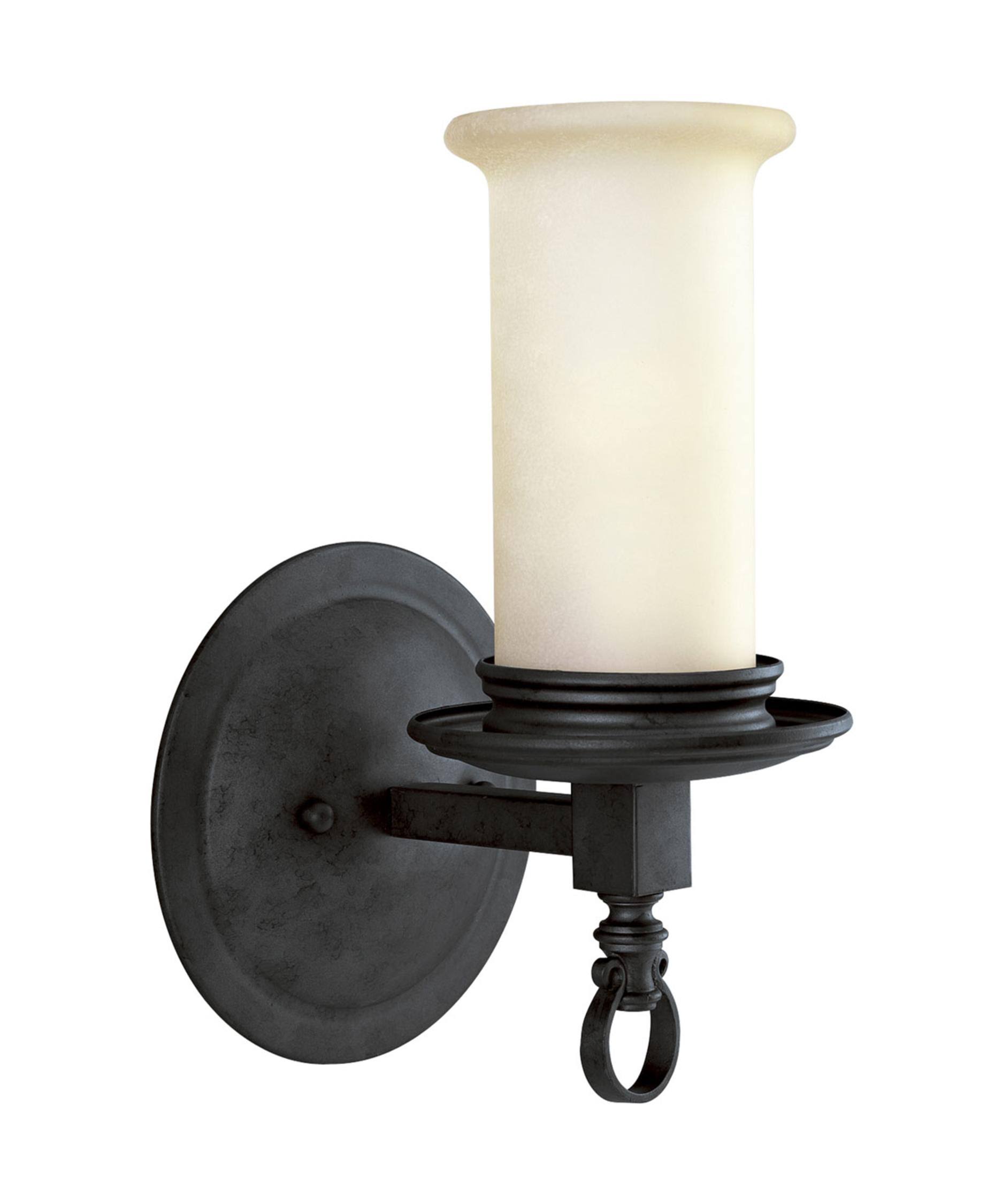 Progress Lighting-P2752-80-Santiago - One-Light Bracket Forged Black