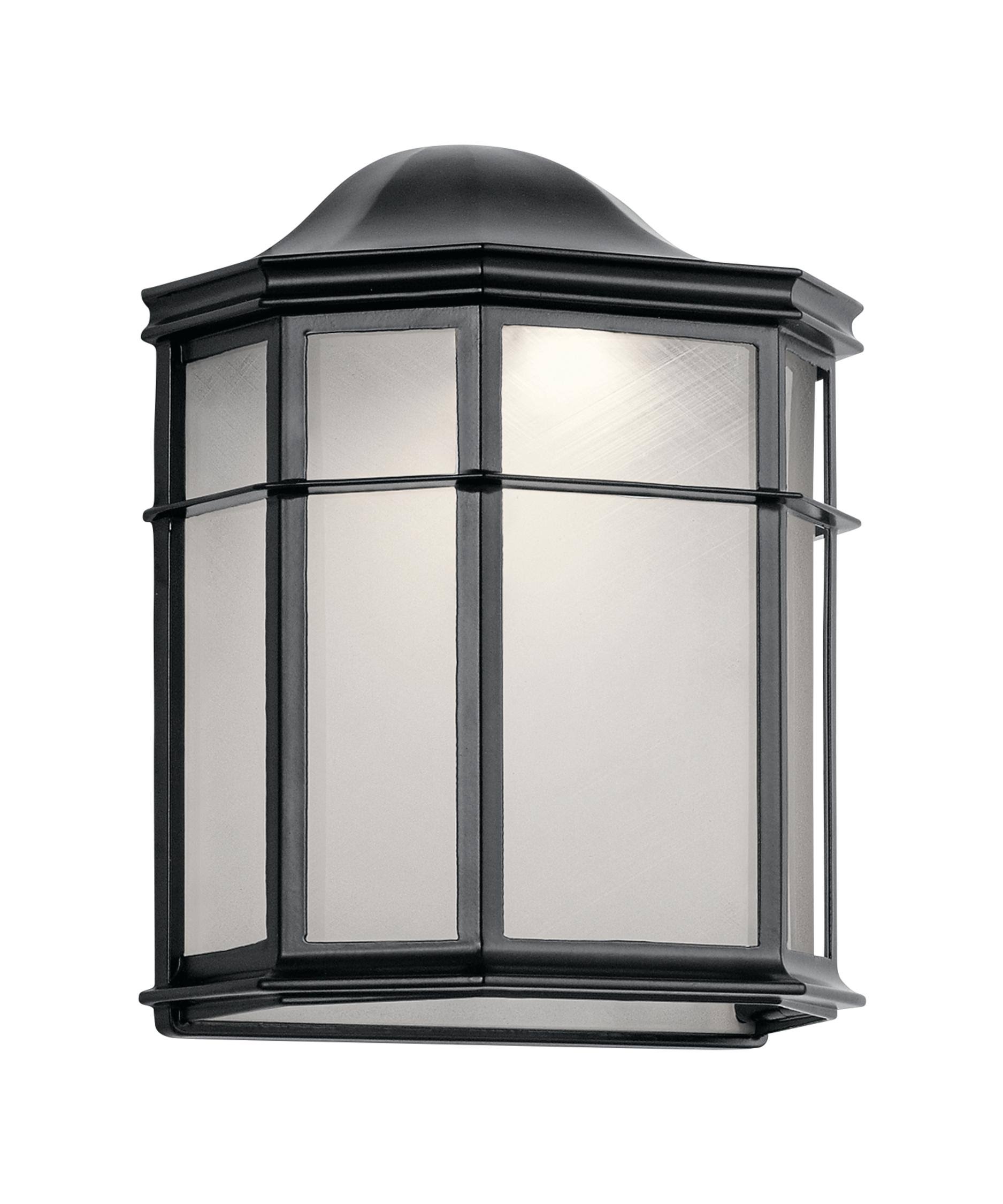 Kichler Kent Outdoor Wall LED Black - 49898BKLED