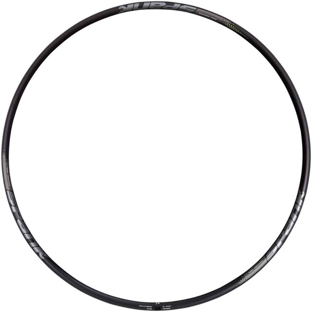 Spank Flare 24 OC Vibrocore Rim - 700c/29 inch - 32H - Black - C0205290020ASPK