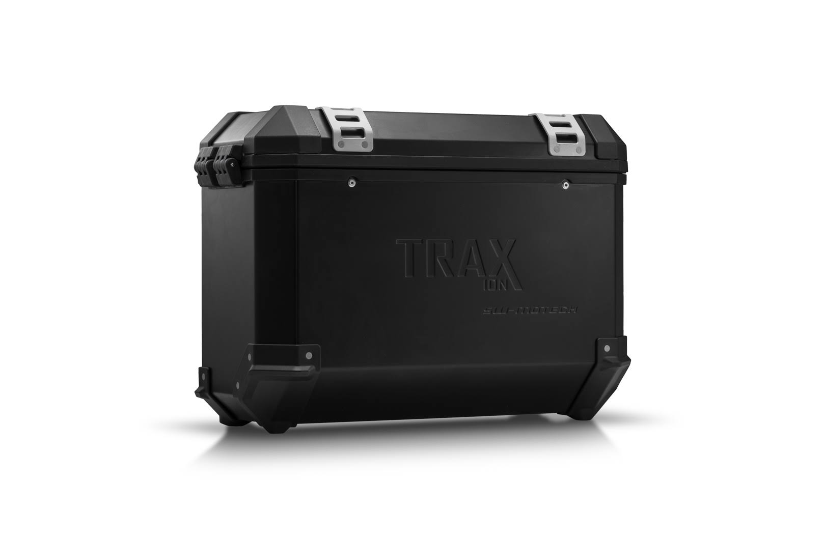 SW-Motech Trax Ion M. Side CASE. Aluminum. 37 L. Left. BLACK.