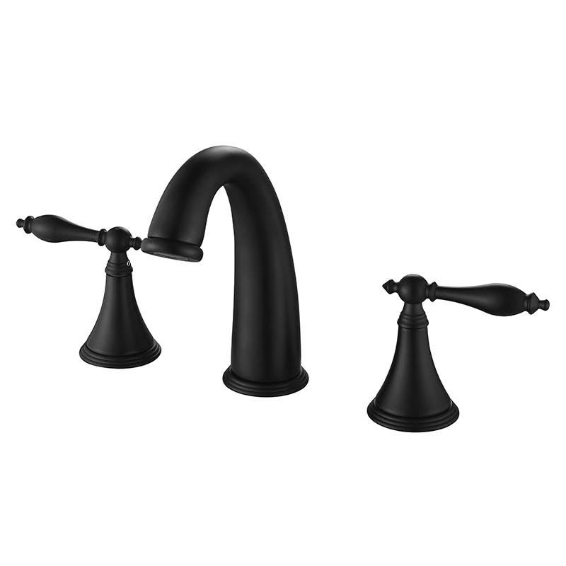 Randolph Morris Widespread Bathroom Sink Faucet RMX111B-MB Matte Black