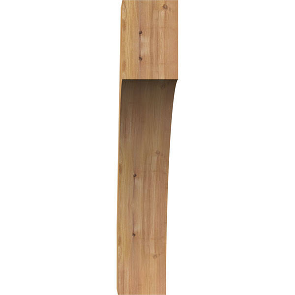 6x22W x 34x22D x 34x22H Westlake Rough Sawn Brace, Western Red Cedar