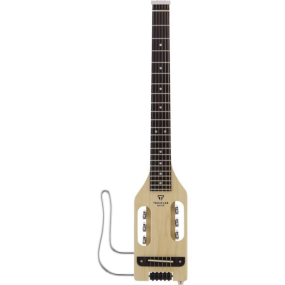 Traveler Guitar Ultra-Light Acoustic-Electric Travel Guitar - Left-Handed - Natural