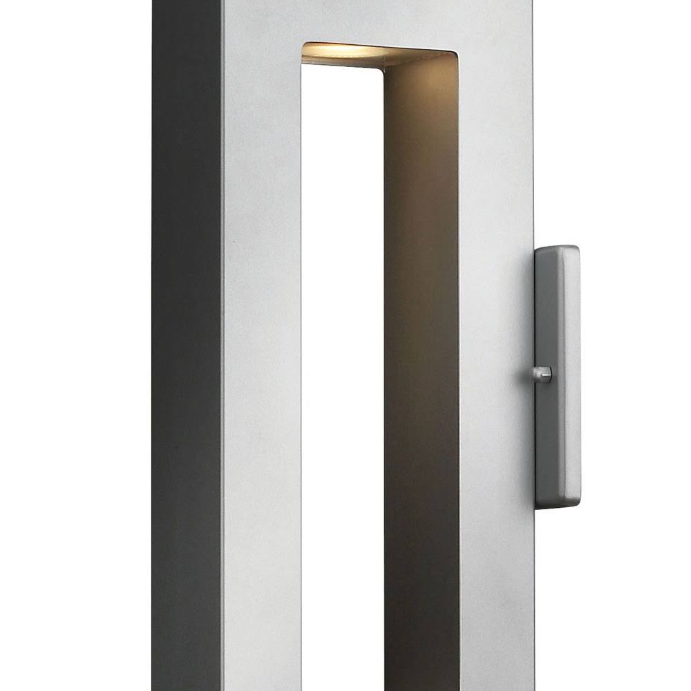Satin Black Atlantis Outdoor Wall Light Hinkley 1640SK