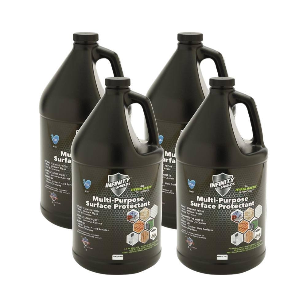 Infinity Shields 1 gal. Fresh and Clean Multi-Purpose Surface Protectant Stain Blocker Odor-Smoke Eliminator Repellent