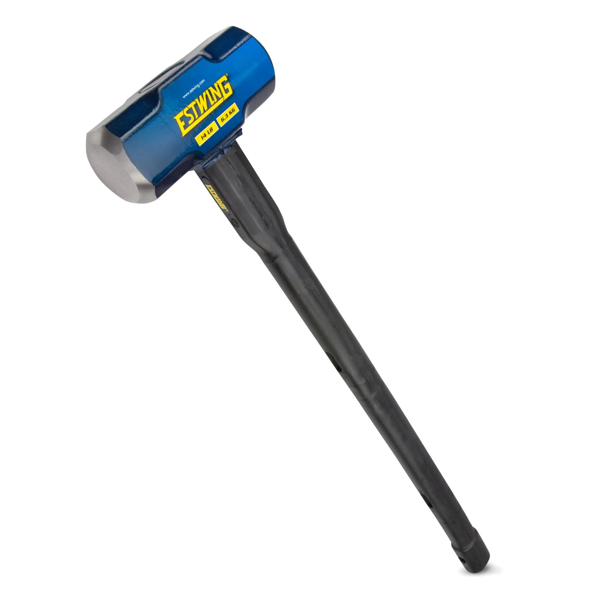 Estwing 14 lb. Hard Face Sledge Hammer, 30 in. Indestructible Handle