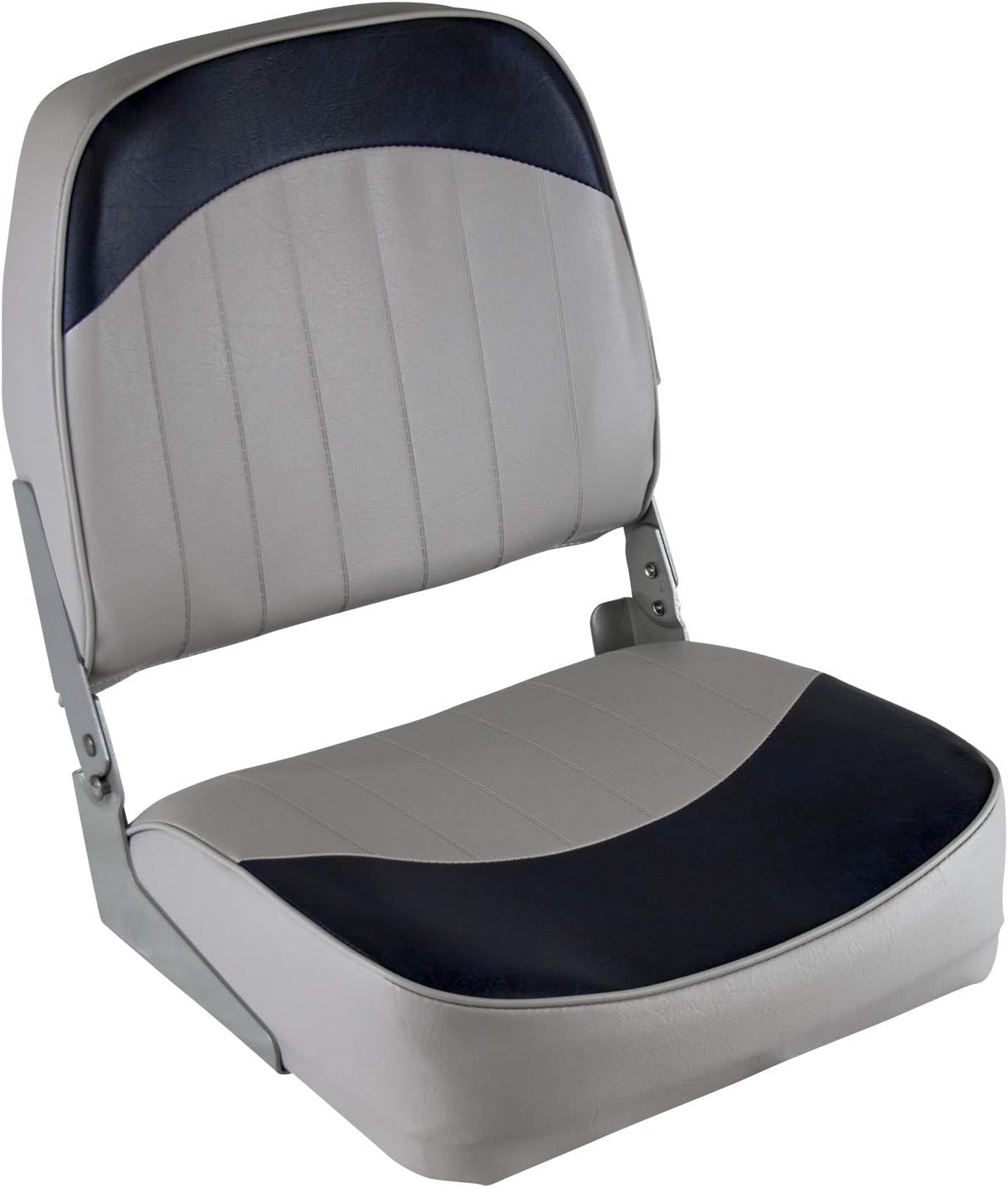 Wise 8WD734PLS-660 Low Back Boat Seat, Grey/Blue Pack of 2