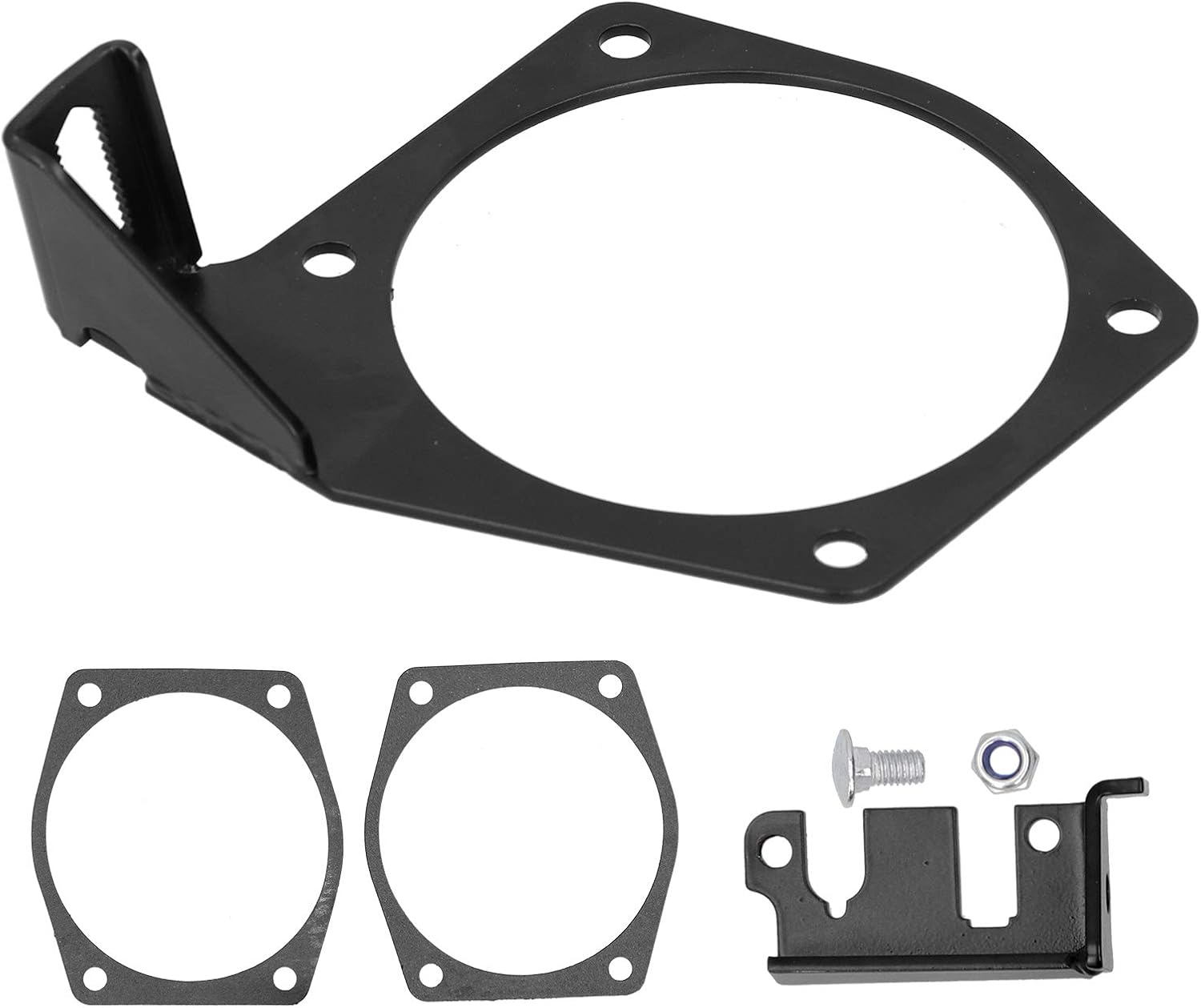 Steel Throttle Cable Bracket, Throttle Cable Bracket for LS, 4.13in for LS3 LS6 LS7 LSX LS LS1 use with 92mm/3.6in 102mm/4in