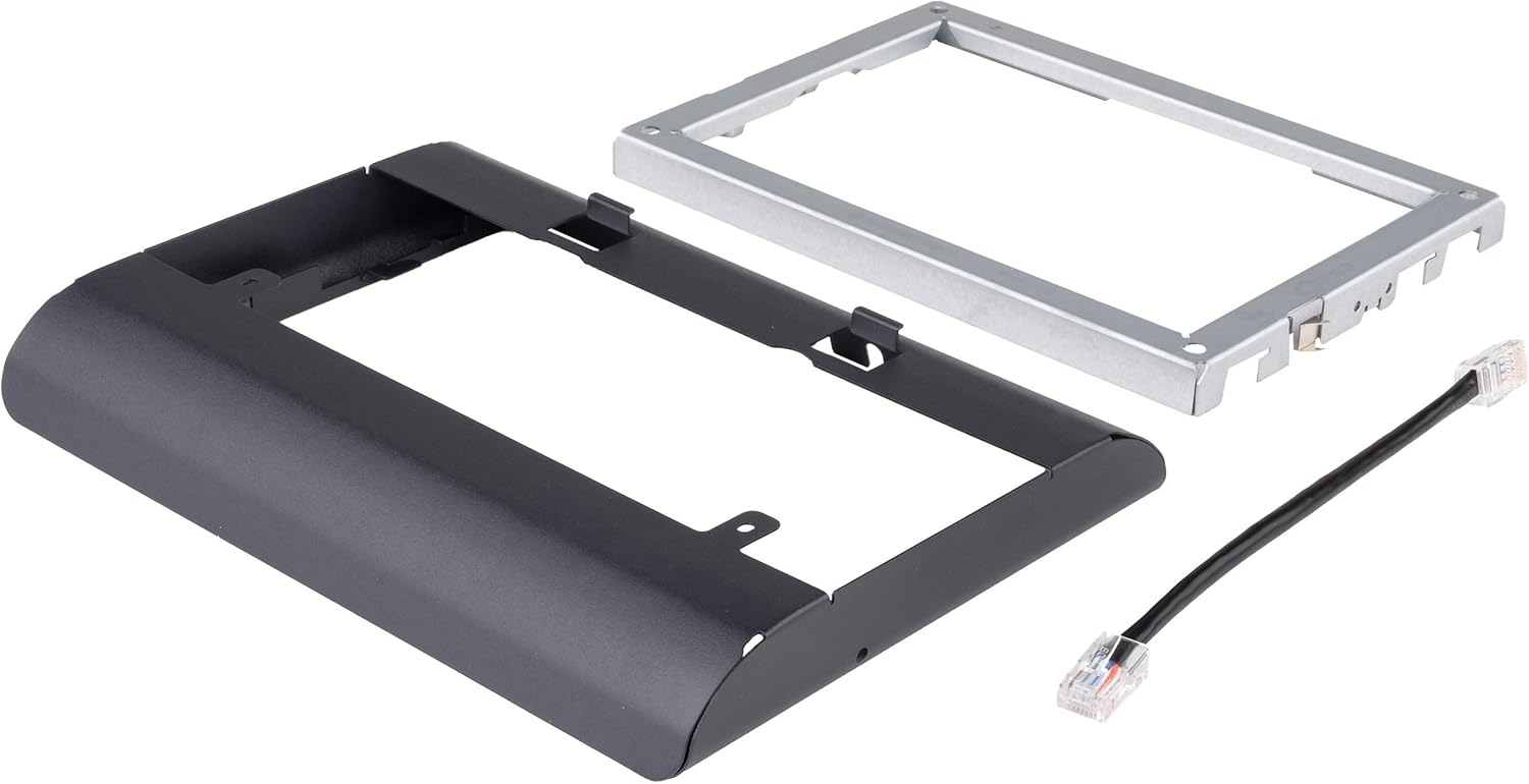 Cisco Wall Mount Kit for IP Phone 7861, Includes Screws, Anchors, Phone Bracket, Wall Bracket, and 8-inch Ethernet Cable, 1-Year Limited Hardware Warranty (CP-7861-WMK=) Pack of 2