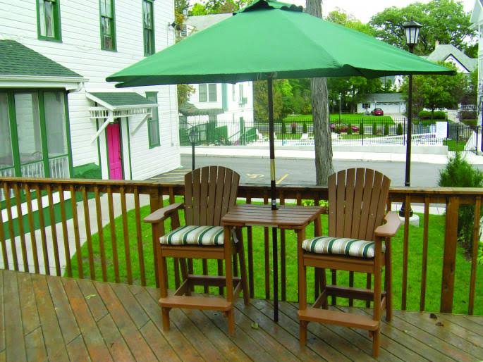 Perfect Choice Furniture OFCBH Bar Height Adirondack Chair, Camel