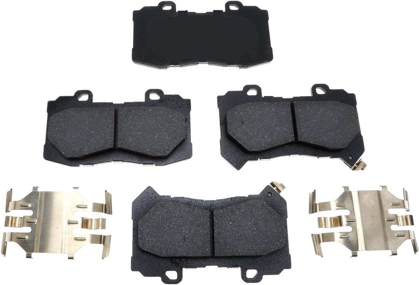 ACDelco Gold 17D1802CH Ceramic Front Disc Brake Pad Set