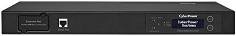 CyberPower PDU15MHVIEC12AT Metered ATS PDU, 200-240V/15A, 12 Outlets, 1U Rackmount