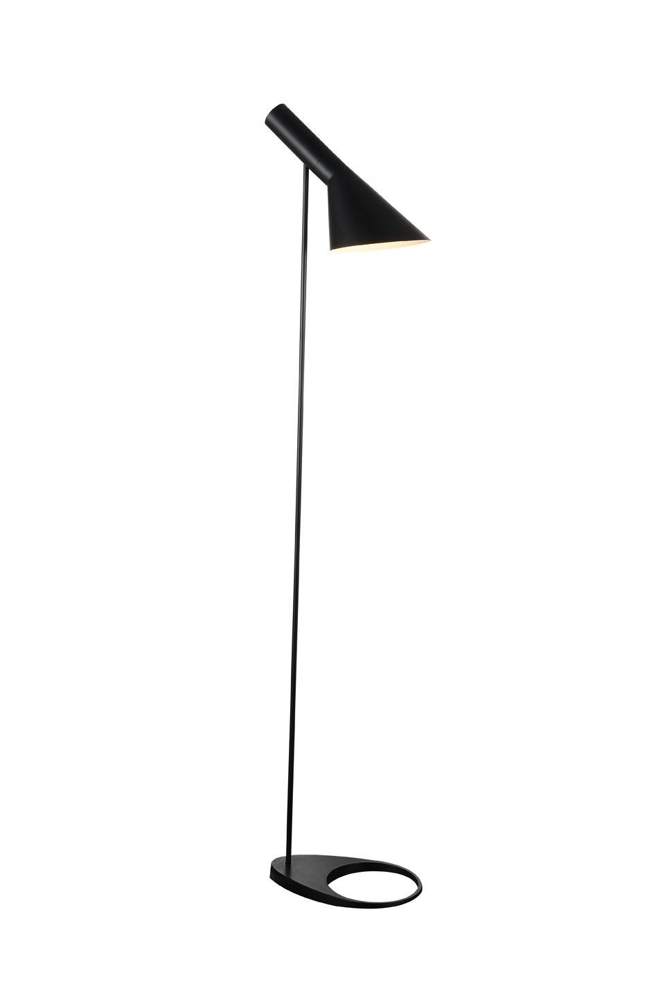 13x22 x 51x22 Black Metal Floor Lamp