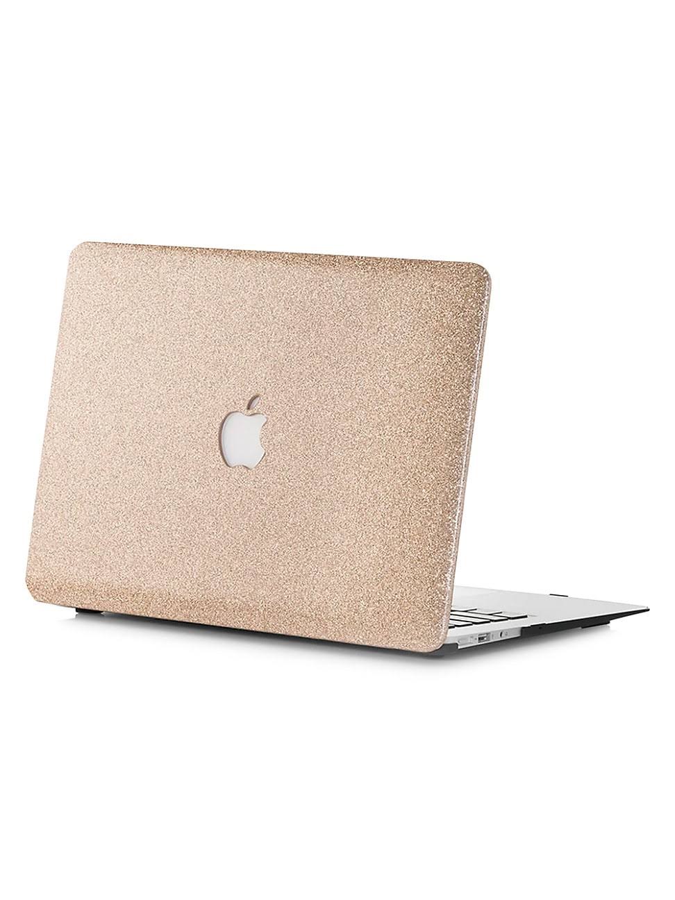 Chic Geeks Glitter MacBook Case - Champagne