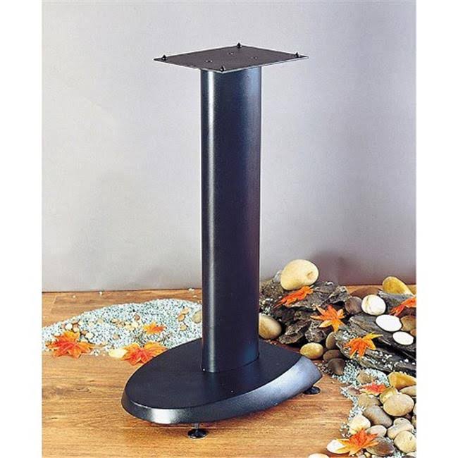 VTI Manufacturing VSP29B Black Base Black Aluminum Pole 29 in. Height Speaker Stand
