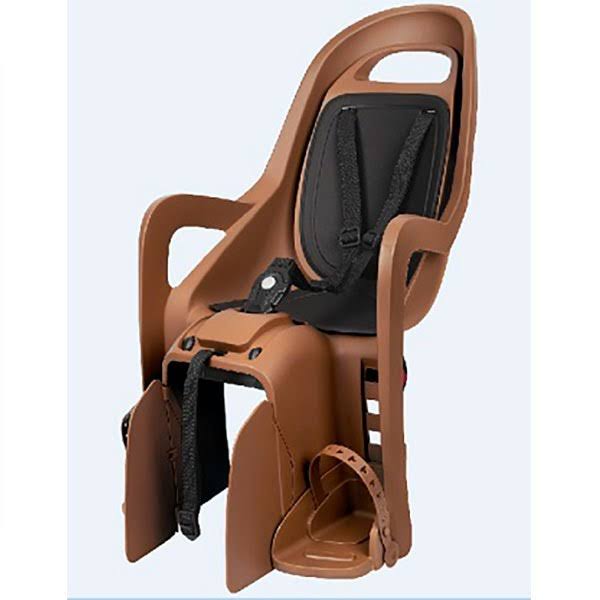 Polisport Groovy CFS Rear Bicycle Rack-mounted Caramel Brown Black