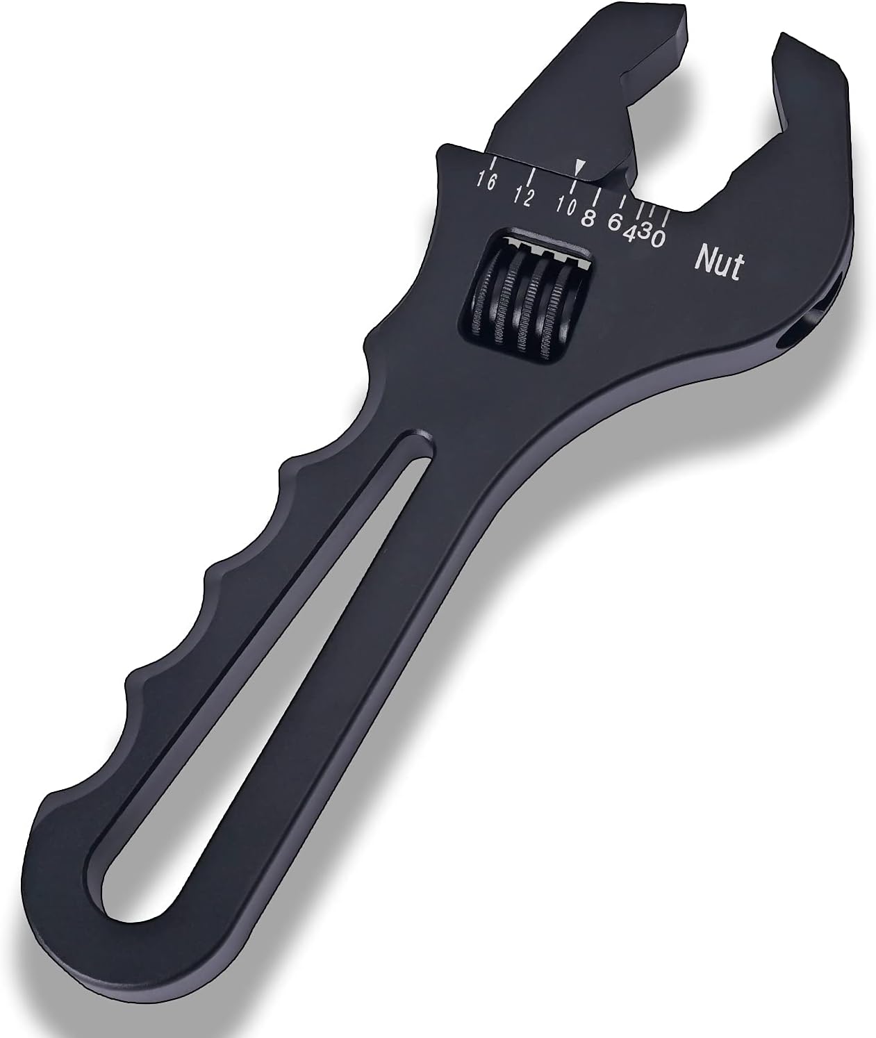 ACmango AN3-16 Adjustable Wrench Lightweight Aluminum Wrench Fitting Tools Lightweight Adjustable Spanner-Blue