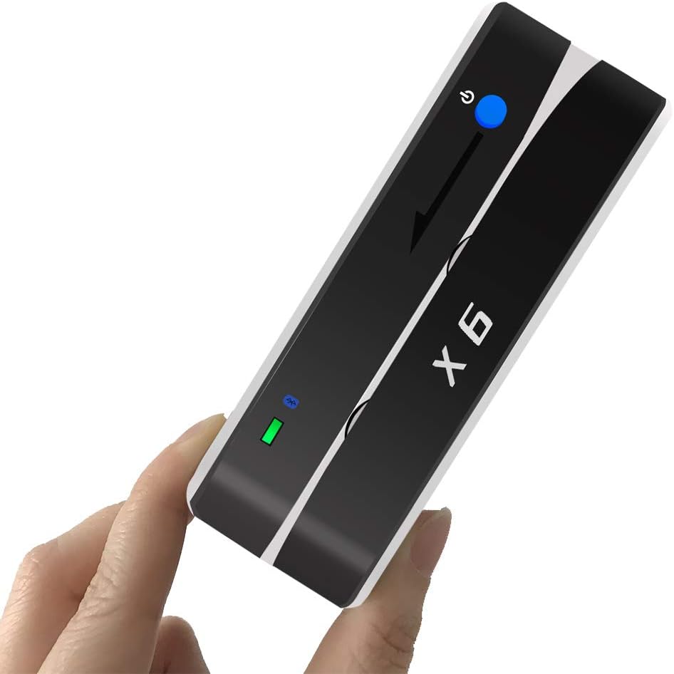 Bluetooth USB 3 Tracks X6(BT) VIP Card Reader Writer Encoder Mini Portable