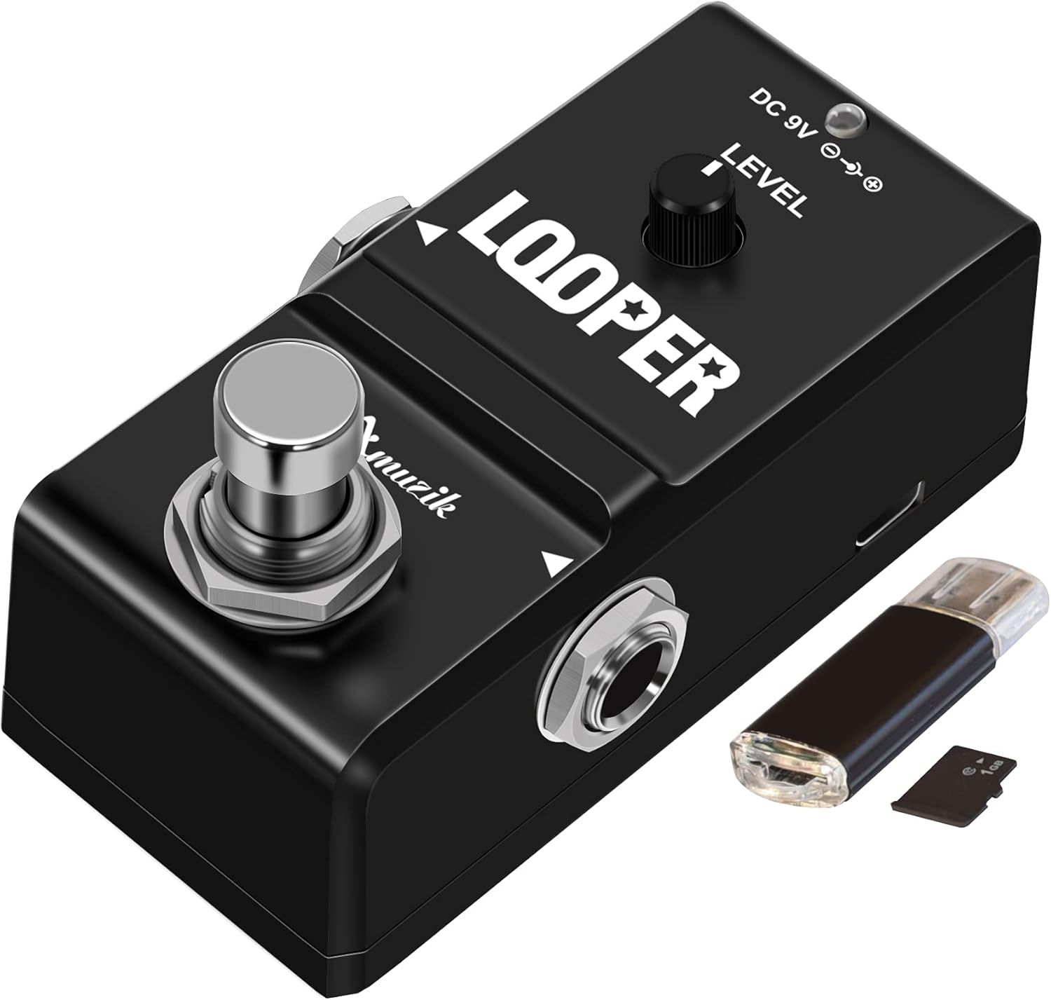 Amuzik Multi Guitar Effect Pedal for Electric Guitar Combined Multi Effect Pedal with Echo Chorus Overdrive Effects Pedals 3 Type True Bypass DAP-2 Pack of 2