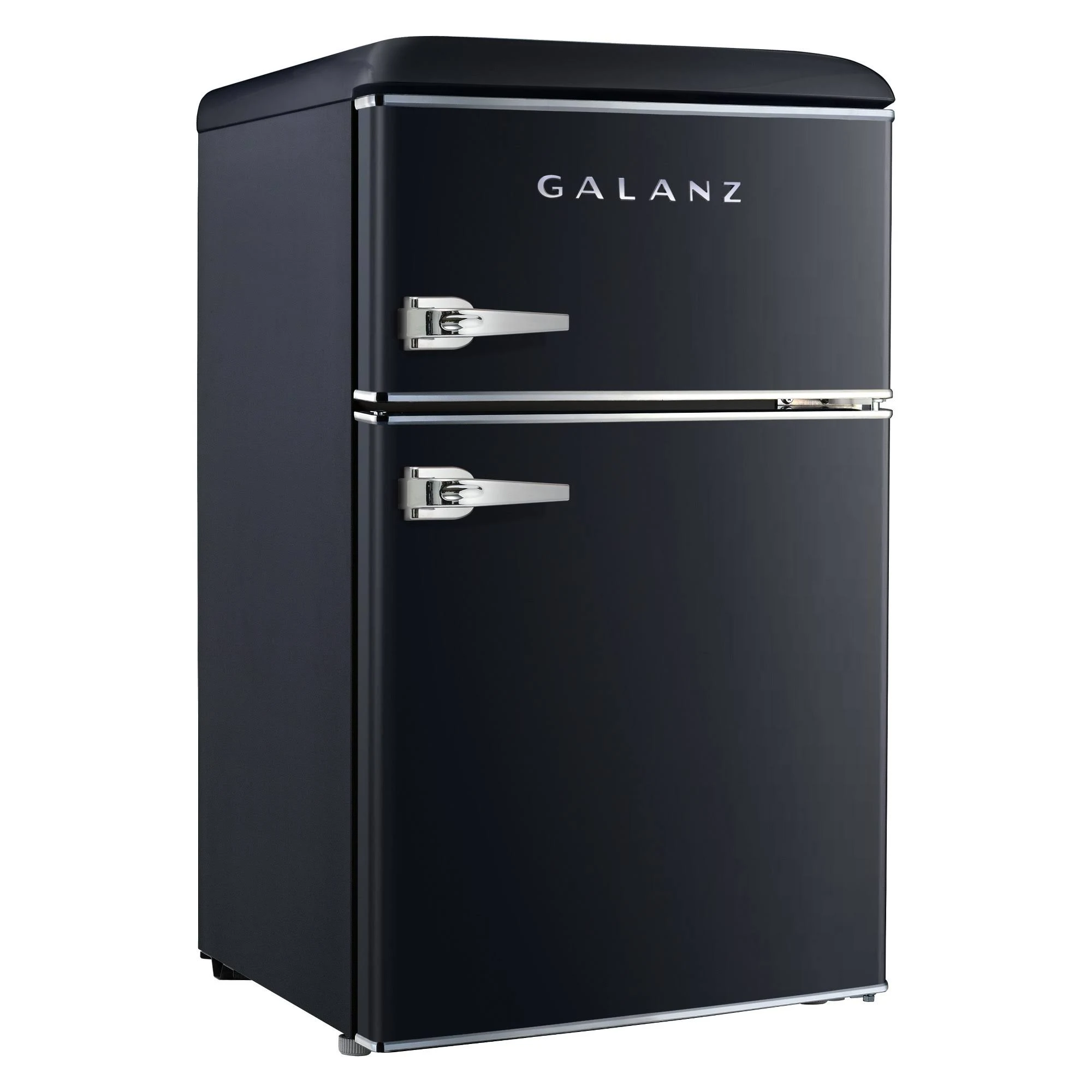 Galanz 3.1 Cu ft Black Retro Mini Fridge