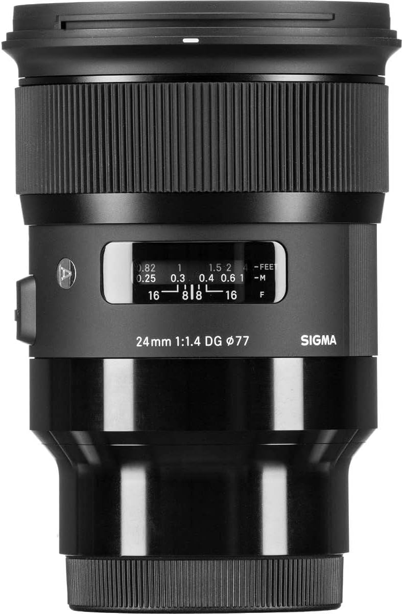 Sigma 24mm f/1.4 DG HSM Art Lens for Leica L-Mount Cameras, Black