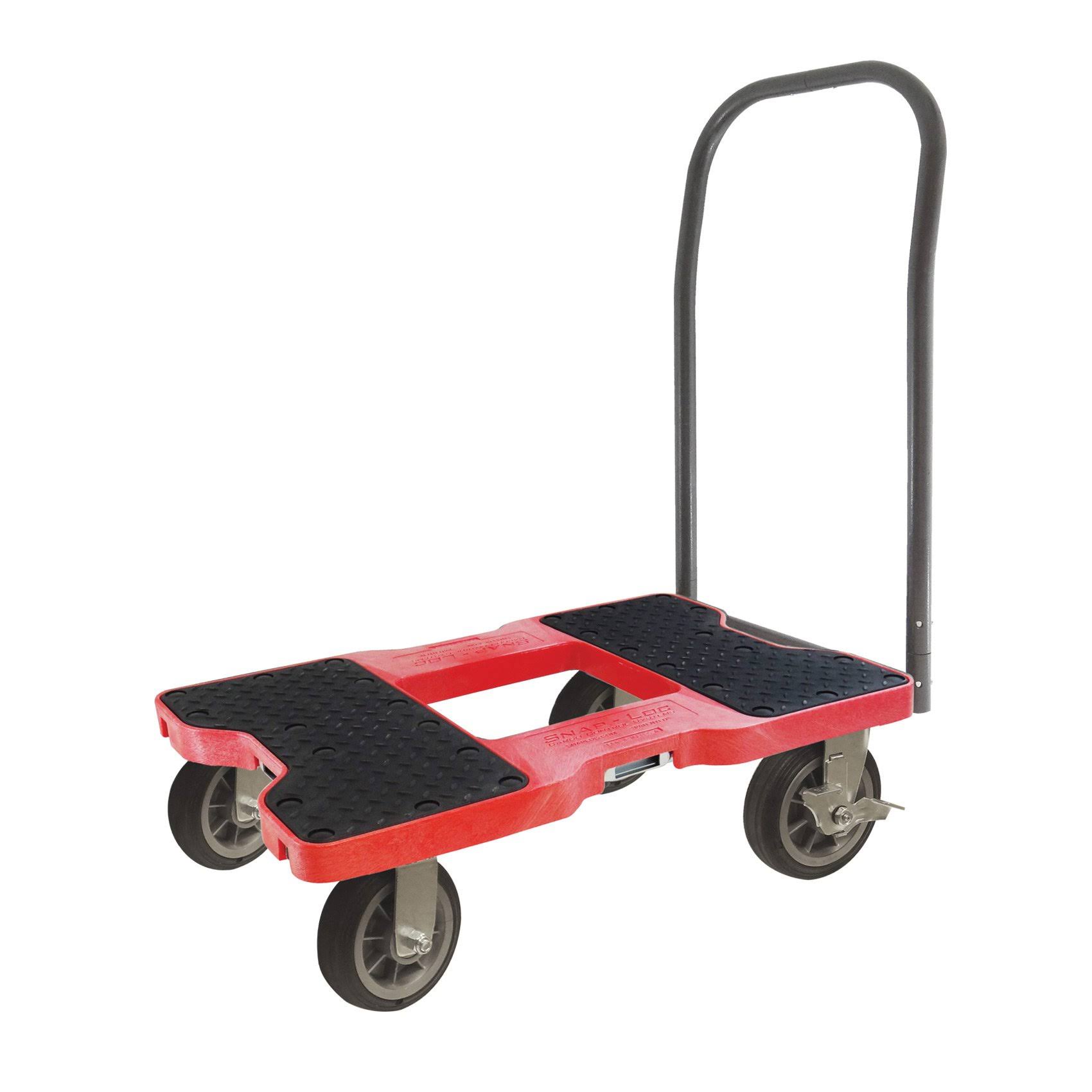 Snap-Loc 1500 lb All-Terrain Professional E-Track Push Cart Dolly Red