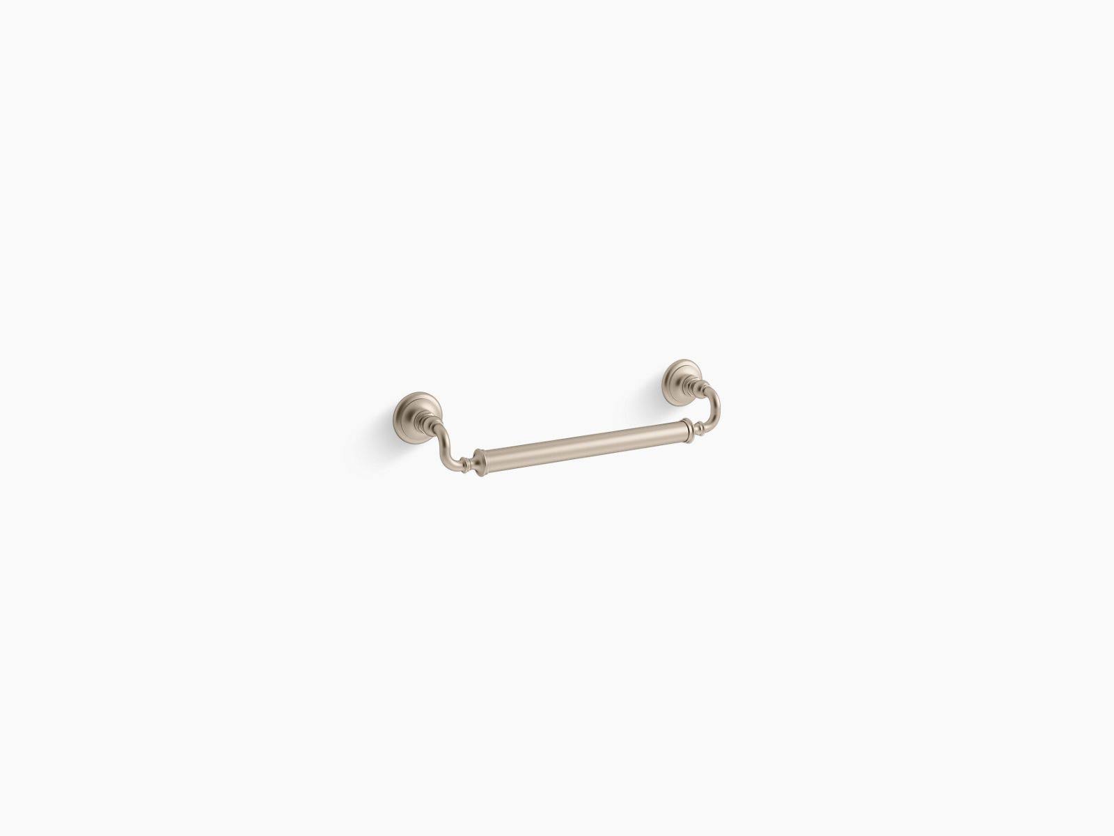 Kohler 25155-BV Artifacts 18x22 Grab Bar - Vibrant Brushed Bronze