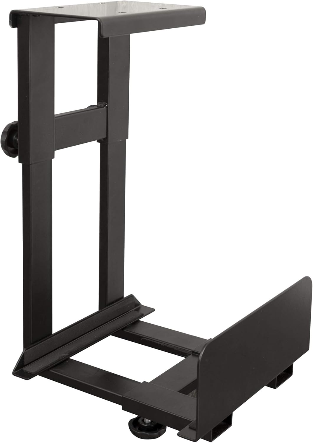 Stand Up Desk Store Adjustable CPU Desktop Computer Tower Holder Under Desk Mount Pack of 2