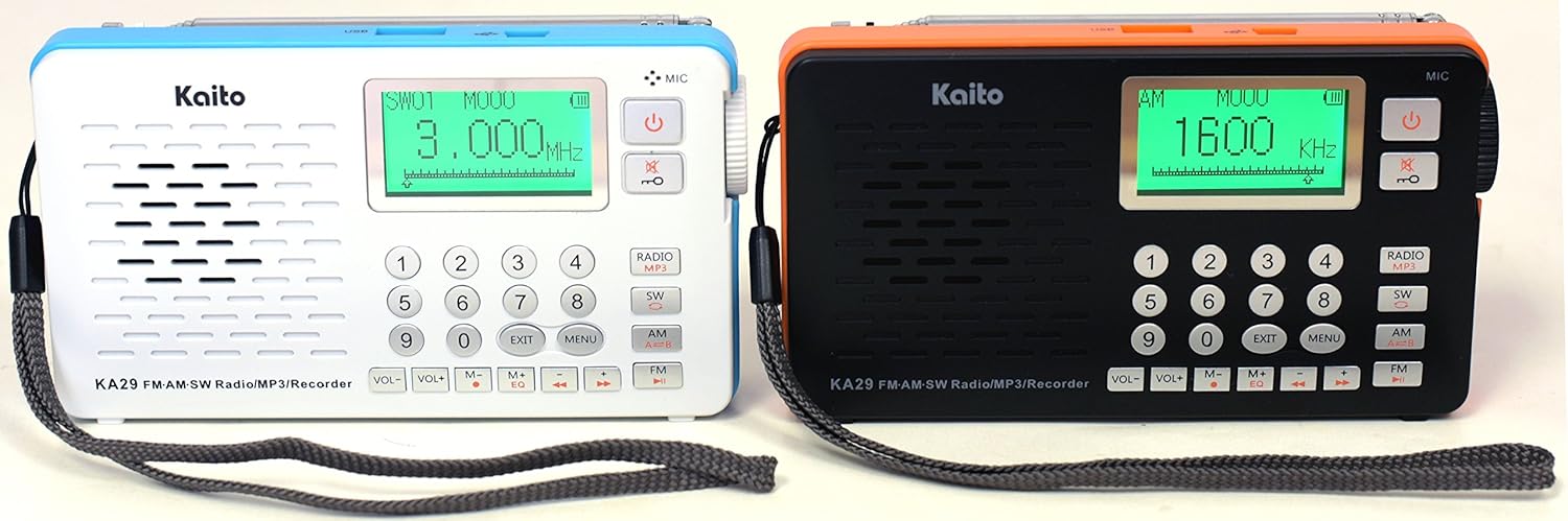 Hisonic Int'l, Inc. dba: Kaito Electronics, Inc. Radio Recorder Pack of 2