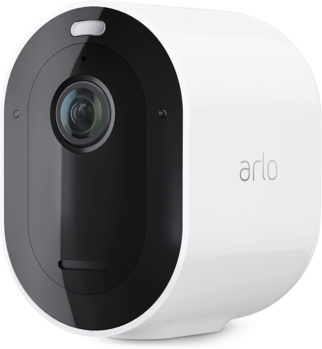 Arlo Pro 4 Spotlight Camera - 1 Pack - Wireless Security, 2K Video & HDR, Color Night Vision, 2 Way Audio, Wire-Free, Direct to WiFi No Hub Needed, Black - VMC4050B