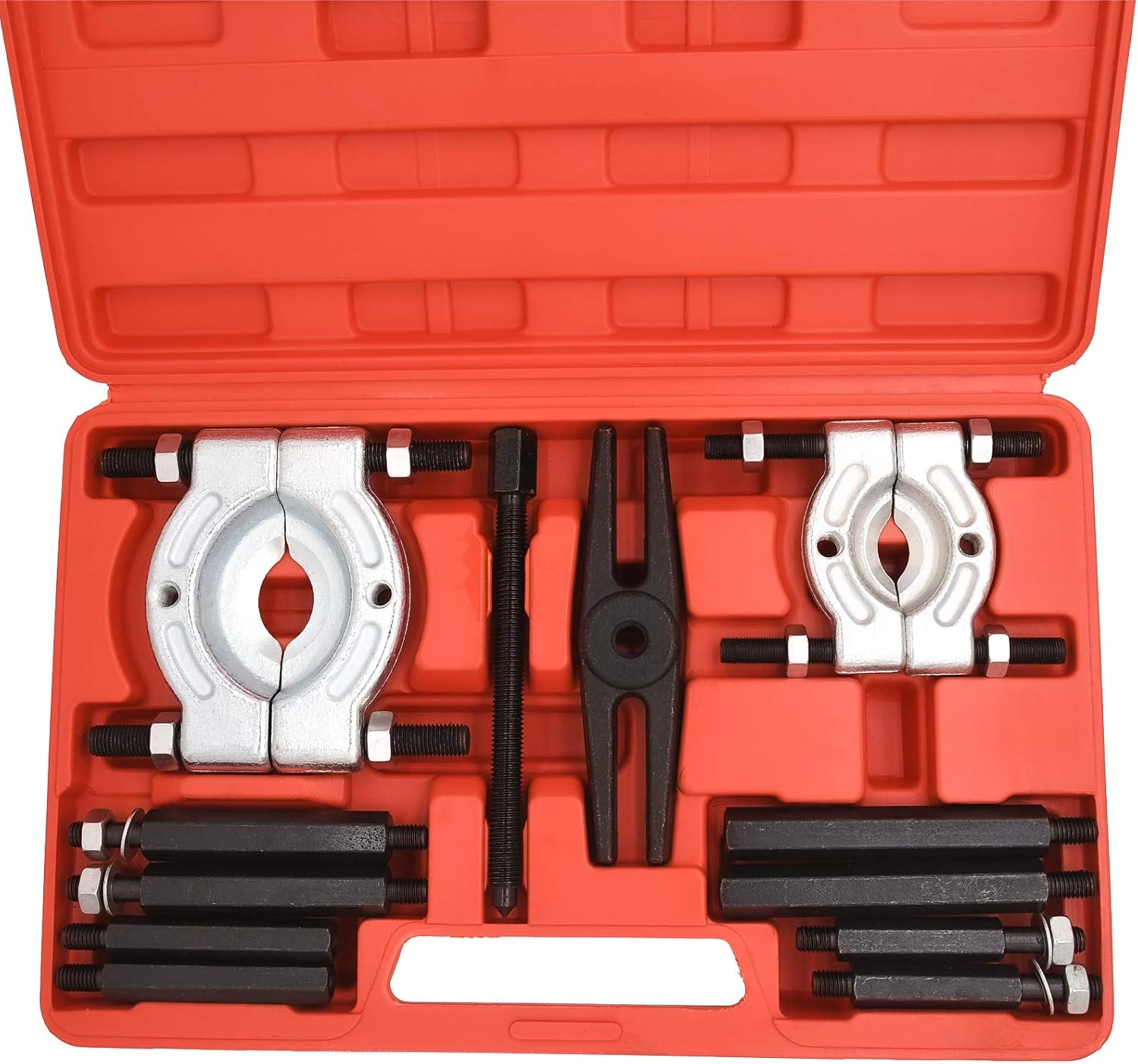 TIOIT COEME Bearing Puller Set, 5-Ton-Capacity Bearing Separator Puller Set, Bearings Splitters Remove Kit, Wheel Hub Axle Puller Set